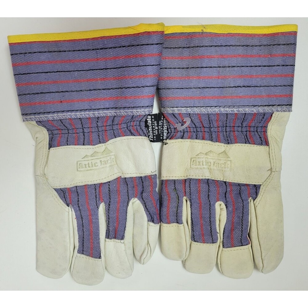 Artic Jack‎ Pigskin Work Gloves 100g Thinsulate Insulation Sz XXL